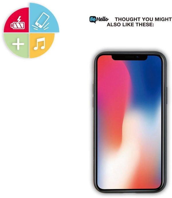 BeHello iPhone 11 Pro Gel Siliconen Hoesje Zwart - Afbeelding 5