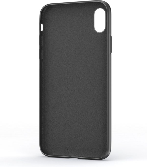 BeHello Liquid Silicon Case Zwart voor iPhone X  Xs - Afbeelding 4