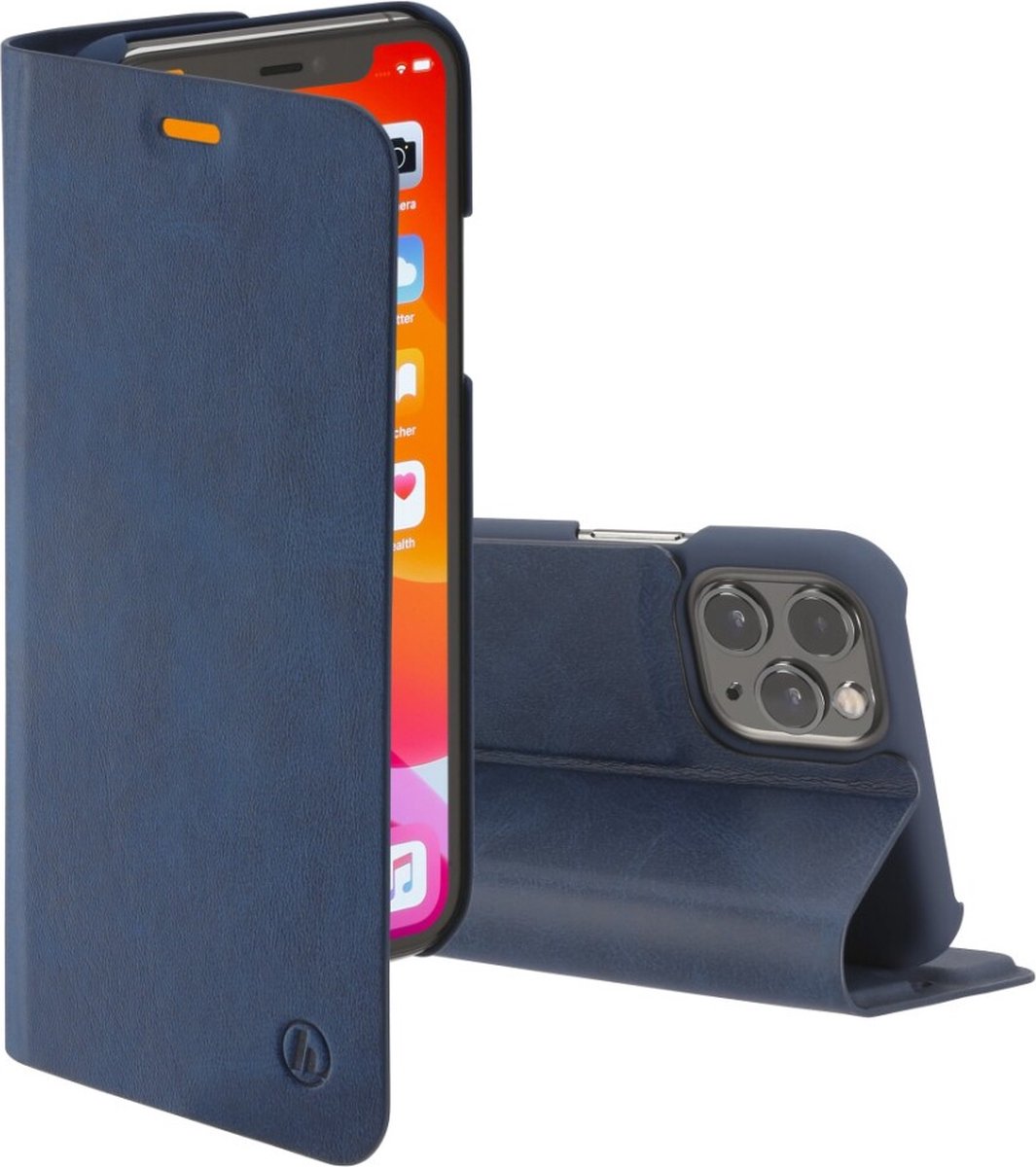 Hama Hoesje Met Pasjeshouder Geschikt voor iPhone 11 Pro Max - Hama Guard Bookcase - Blauw - Afbeelding 15