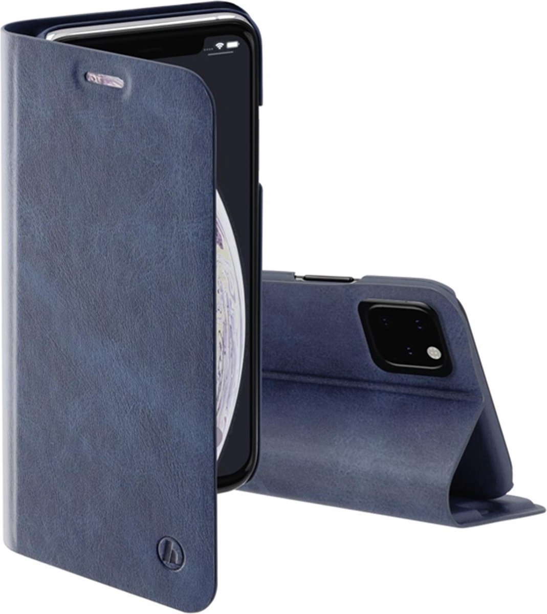 Hama Hoesje Met Pasjeshouder Geschikt voor iPhone 11 Pro Max - Hama Guard Bookcase - Blauw - Afbeelding 5
