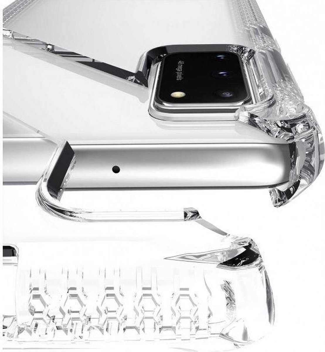 Samsung Galaxy A42 5G Hoesje - ITSkins - Level 2 SpectrumClear Serie - TPU Backcover - Transparant - Hoesje Geschikt Voor Samsung Galaxy A42 5G - Afbeelding 23