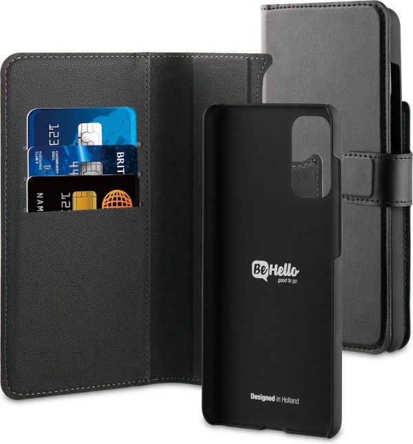 BeHello Samsung Galaxy S20 2-in-1 Wallet Case Black - Afbeelding 4