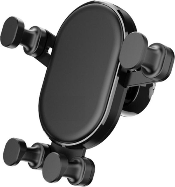 BeHello Universele Telefoonhouder I  2-in-1 Autohouder voor Ventilatierooster én Dashboard / Autoruit - Zwart - Automatische vergrendeling - Uitschuifbare Arm - Draaibaar - Afbeelding 3