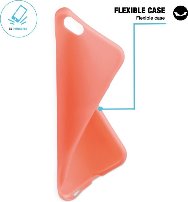 BeHello iPhone 6 / 6S Thingel Case Coral - Afbeelding 3