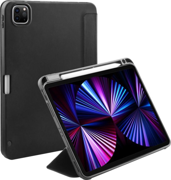 BeHello - iPad Pro 12.9 (2021) Smart Stand Case (Zwart) - Afbeelding 2