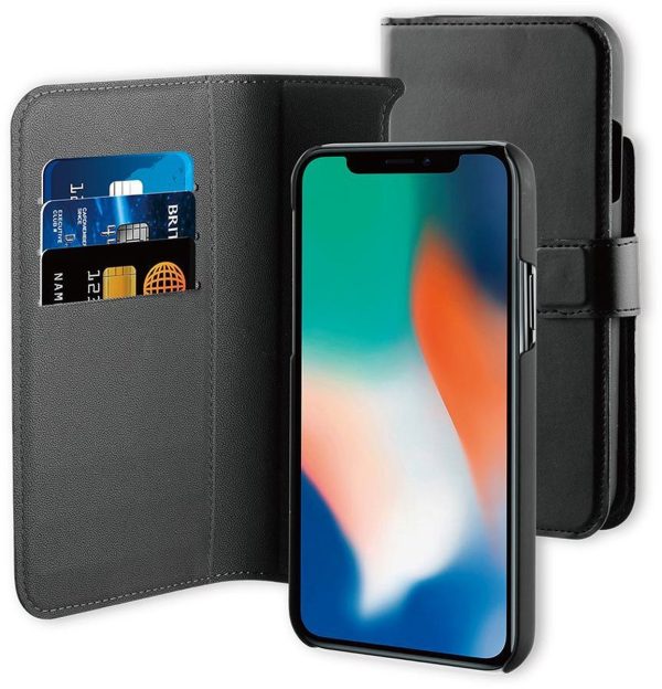 BeHello iPhone 11 Hoesje I 2-in-1 Wallet Case met Ruimte Voor 3 Pasjes Zwart