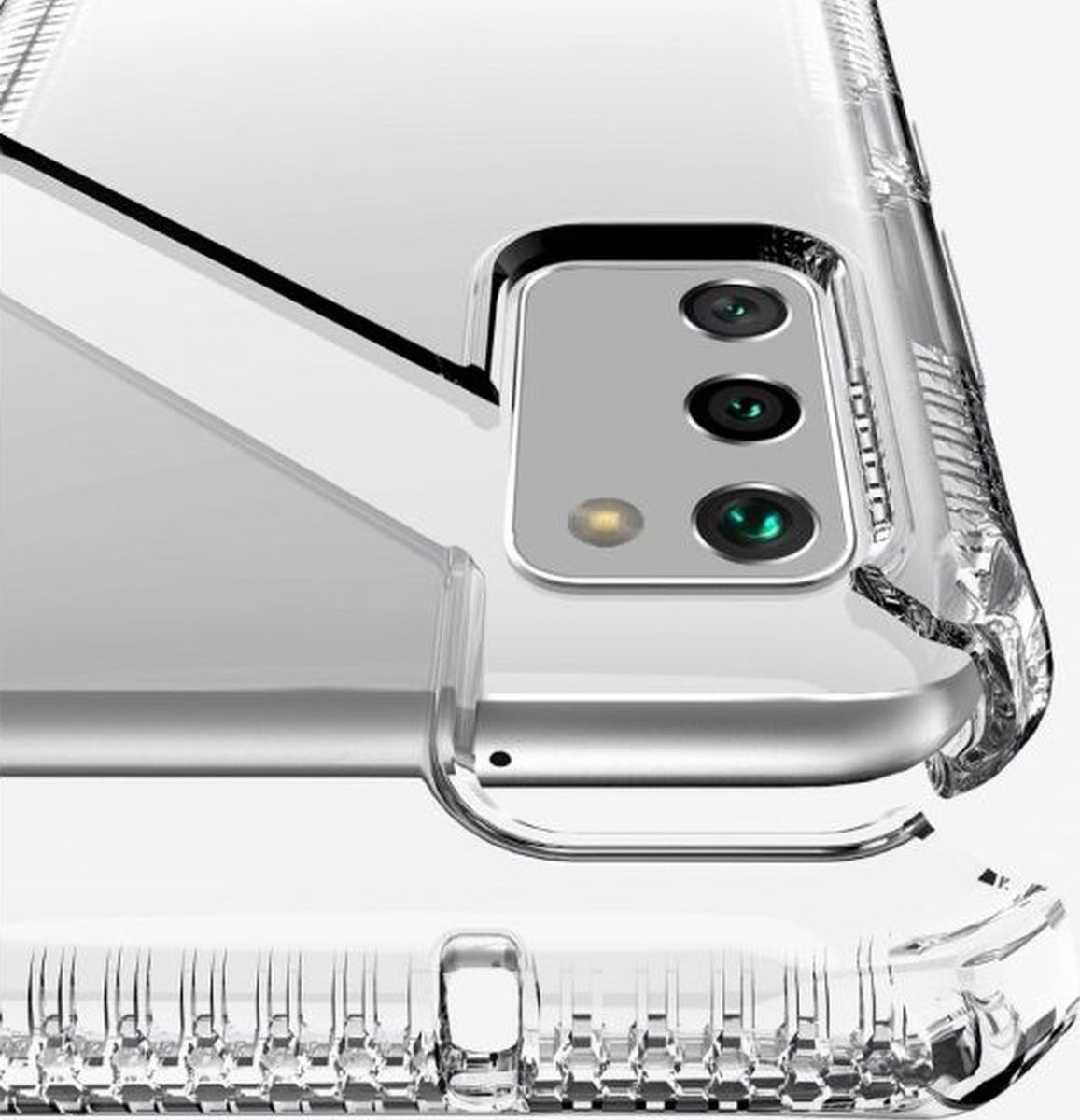 Samsung Galaxy A42 5G Hoesje - ITSkins - Level 2 SpectrumClear Serie - TPU Backcover - Transparant - Hoesje Geschikt Voor Samsung Galaxy A42 5G - Afbeelding 6