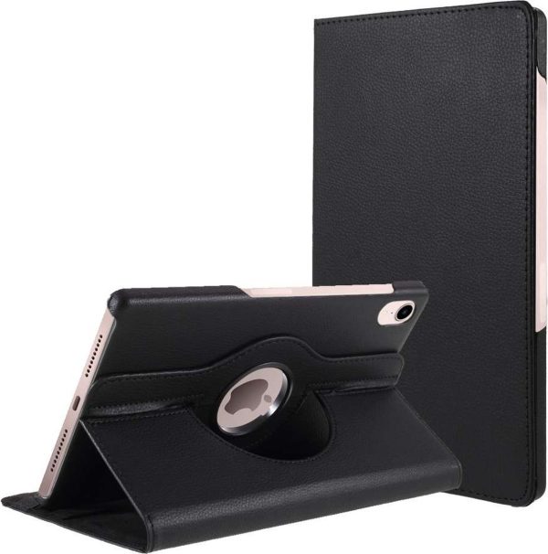 Just in Case Rotating 360 Case hoes voor iPad mini 6 - zwart - Afbeelding 10