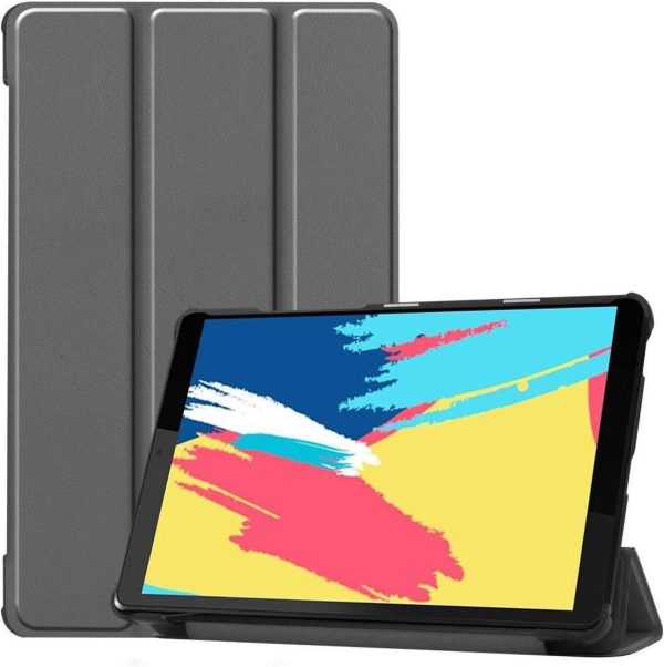 Lenovo Tab M8 FHD Smart Tri-Fold Case - Grijs - Afbeelding 4