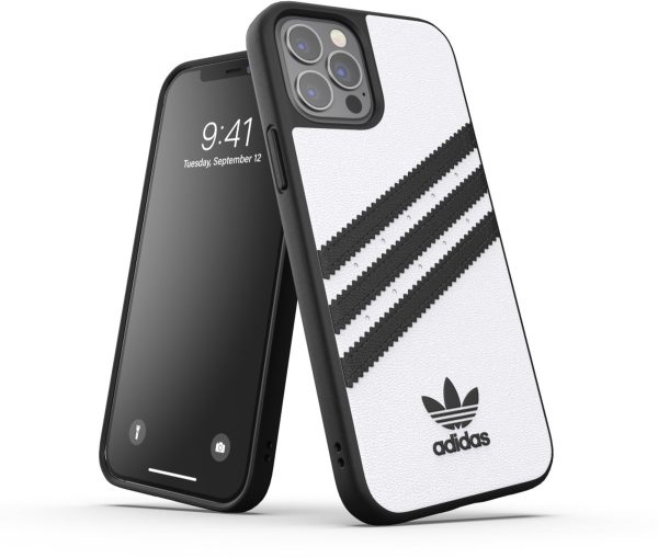 adidas Moulded Case Basic TPU logo hoesje voor iPhone 12 Pro Max - Zwart
