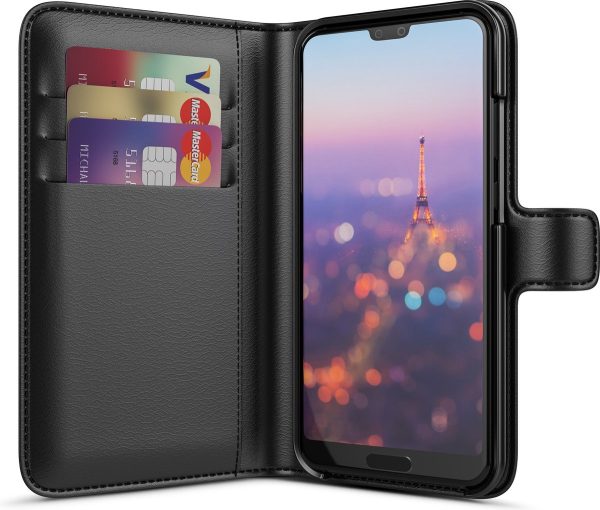 BeHello Huawei P20 Wallet Case Zwart