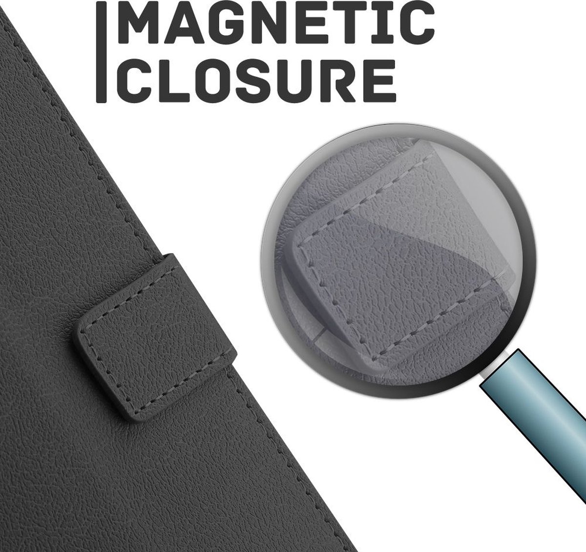 Just in Case Xiaomi Poco X3 / X3 Pro Book Case Zwart - Afbeelding 4