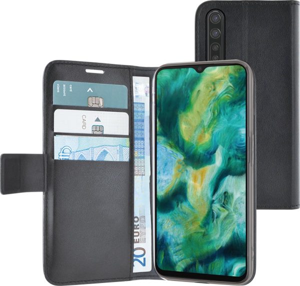 Azuri walletcase - magnetic closure & 3 cardslots - zwart - Oppo Find X2 Lite - Afbeelding 5