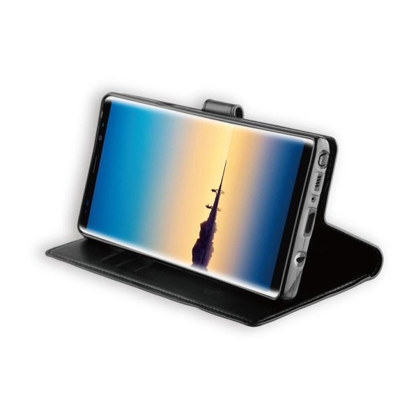 BeHello Samsung Galaxy Note 9 Hoesje - Wallet Case Met Ruimte Voor 3 Pasjes Zwart - Afbeelding 7