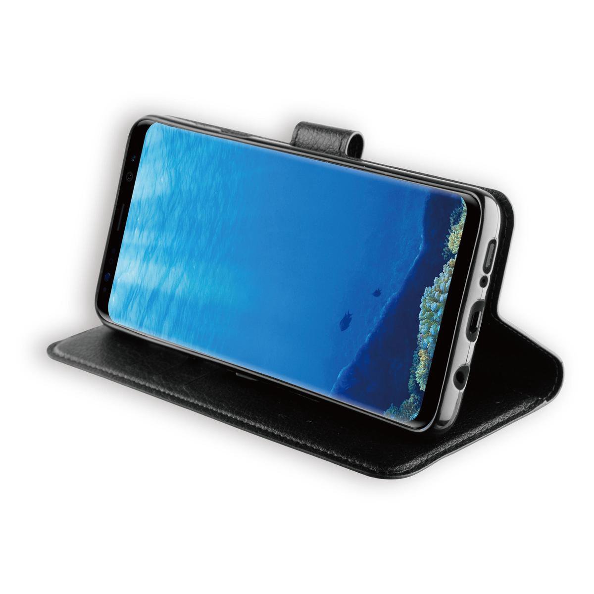 BeHello Samsung Galaxy S9 Hoesje - Gel Wallet Case Met Ruimte Voor 3 Pasjes Zwart - Afbeelding 6