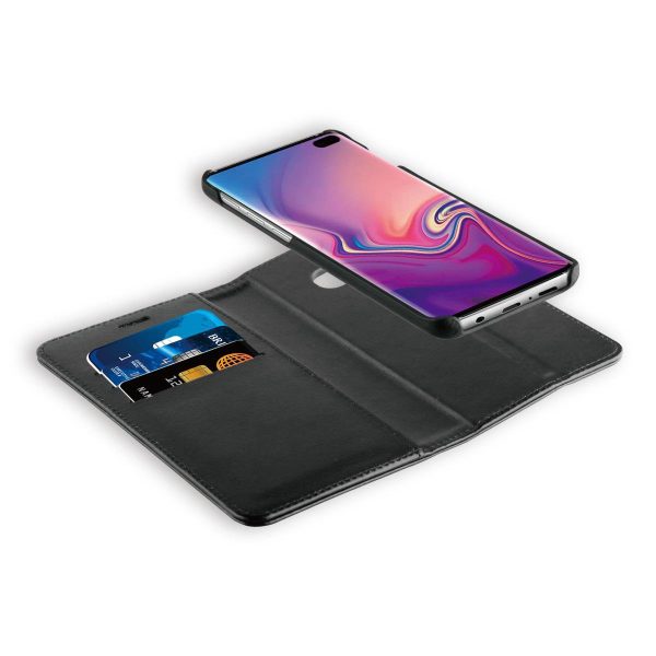 BeHello Samsung Galaxy S10+ Hoesje I 2-in-1 Wallet Case met Ruimte Voor 3 Pasjes Zwart - Afbeelding 6