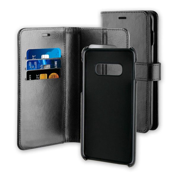 BeHello Samsung Galaxy S10E Hoesje I 2-in-1 Wallet Case met Ruimte Voor 3 Pasjes Zwart - Afbeelding 9