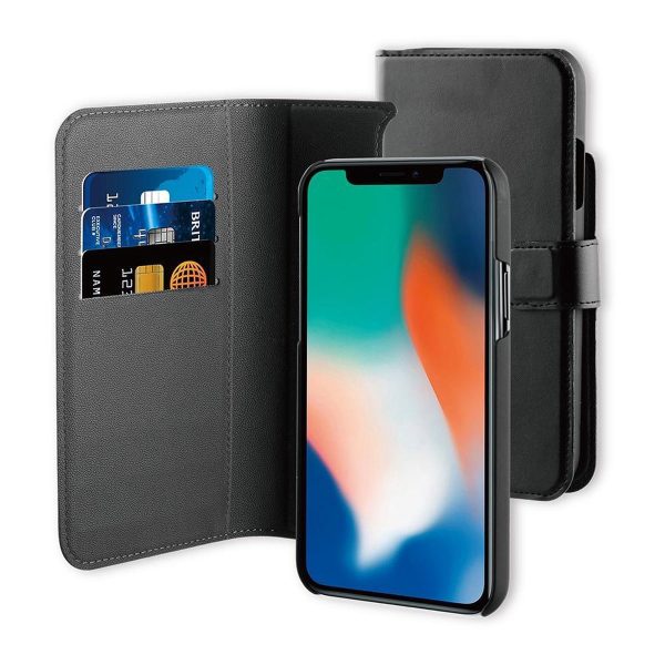 BeHello iPhone 11 Hoesje I 2-in-1 Wallet Case met Ruimte Voor 3 Pasjes Zwart - Afbeelding 7