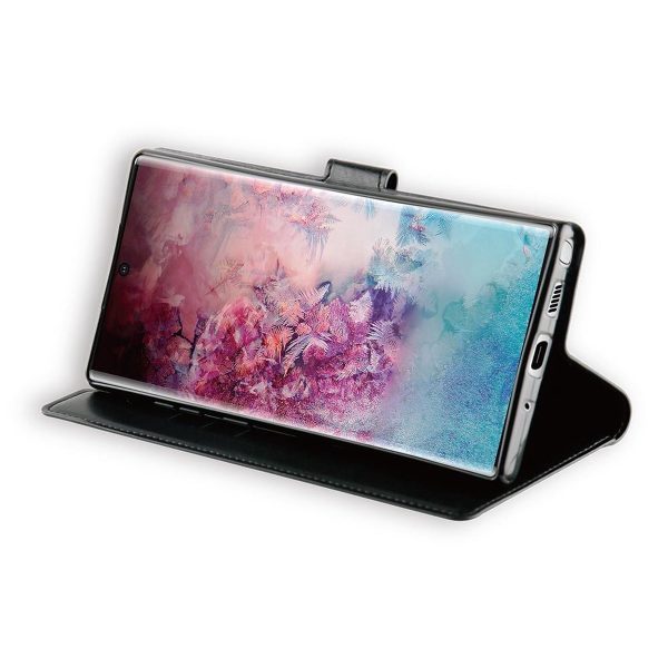 BeHello Samsung Galaxy Note10 Hoesje - Gel Wallet Case Met Ruimte Voor 3 Pasjes Zwart - Afbeelding 6