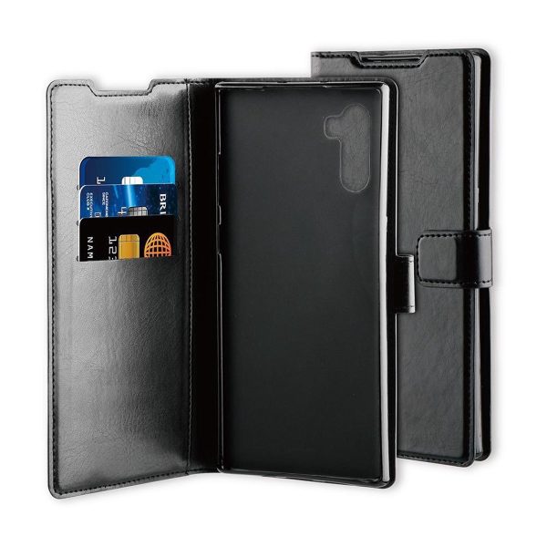 BeHello Samsung Galaxy Note10 Hoesje - Gel Wallet Case Met Ruimte Voor 3 Pasjes Zwart - Afbeelding 7