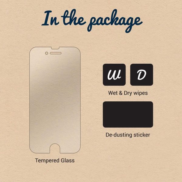 Samsung Tab S6 screenprotector - Gehard glas - Transparant - Just in Case - Afbeelding 2