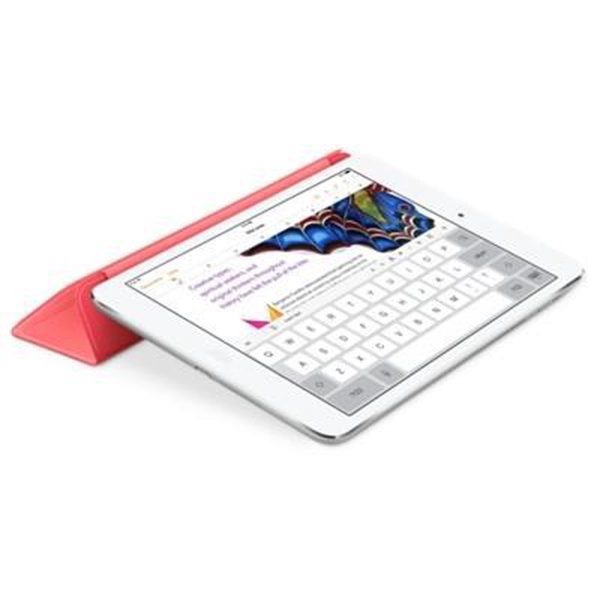 Apple Smart Case - Flip cover for tablet - leather - soft pink - for iPad mini  iPad mini 2  3 - Afbeelding 4