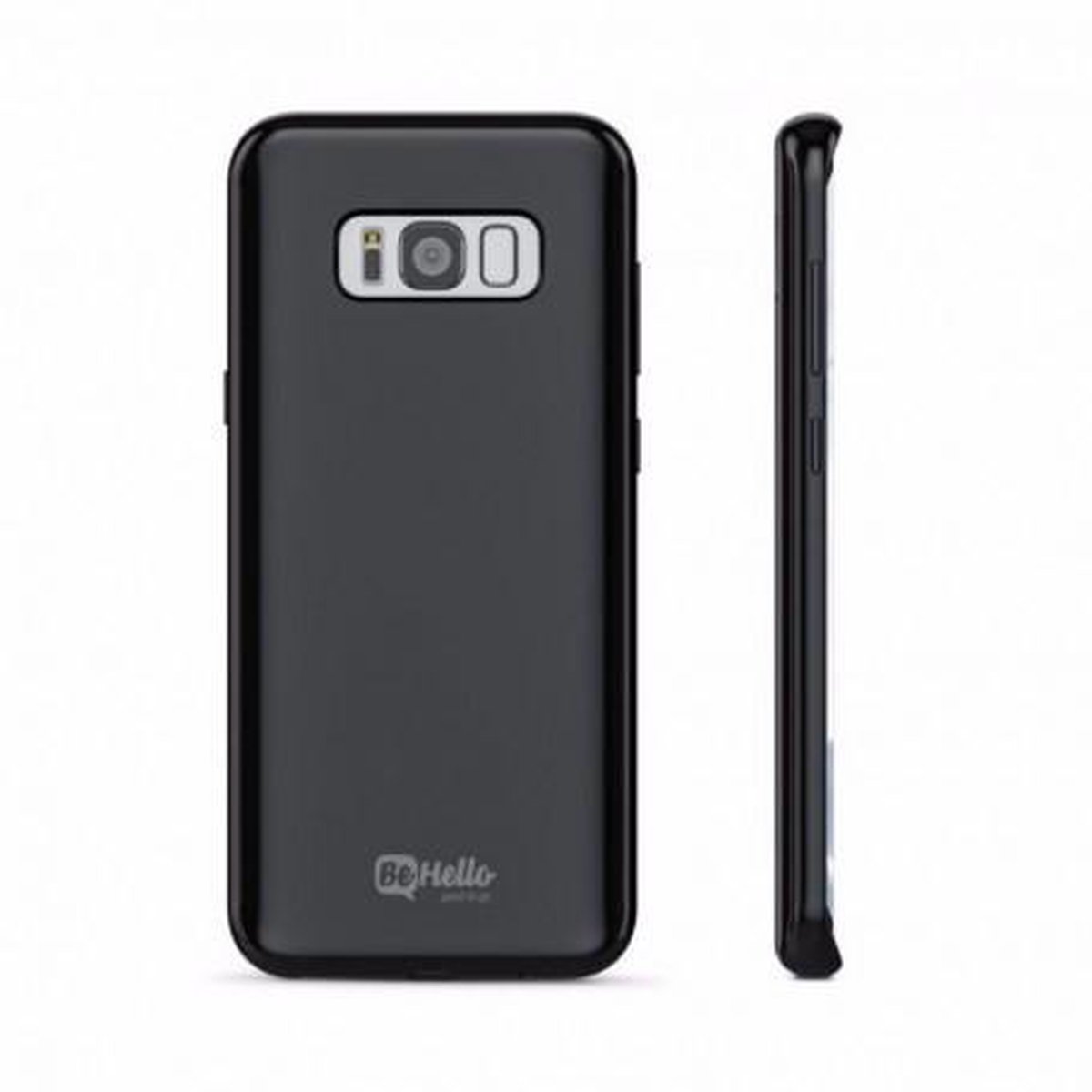 BeHello Samsung Galaxy S8+ Gel Case Black - Afbeelding 5