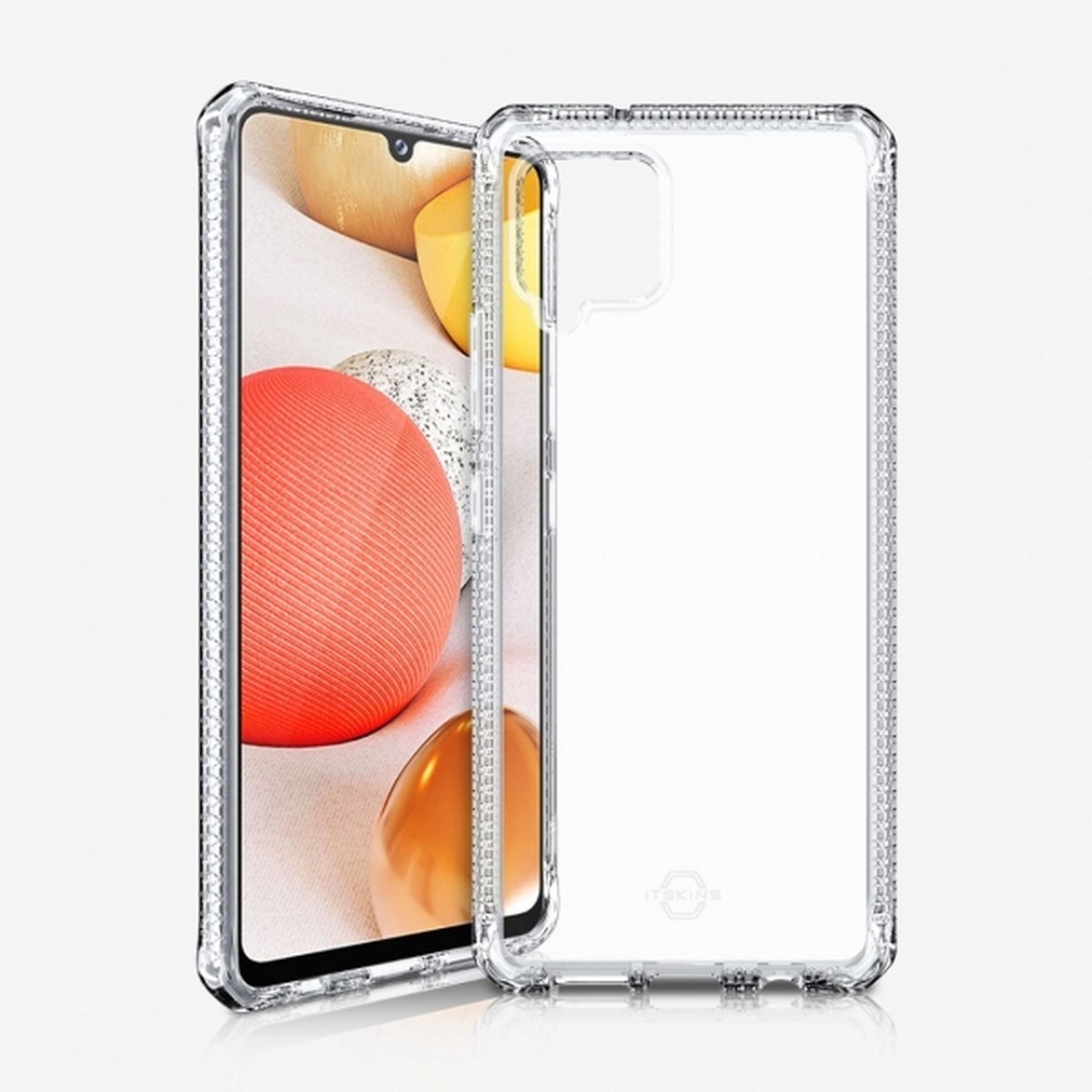 Samsung Galaxy A42 5G Hoesje - ITSkins - Level 2 SpectrumClear Serie - TPU Backcover - Transparant - Hoesje Geschikt Voor Samsung Galaxy A42 5G - Afbeelding 7