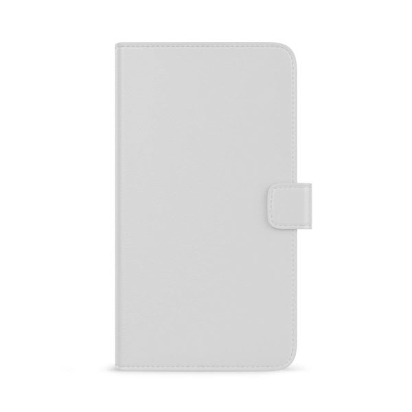 BeHello iPhone 8 Plus  7 Plus  6s Plus  6 Plus Hoesje - Wallet Case Met Ruimte Voor 3 Pasjes Wit - Afbeelding 2
