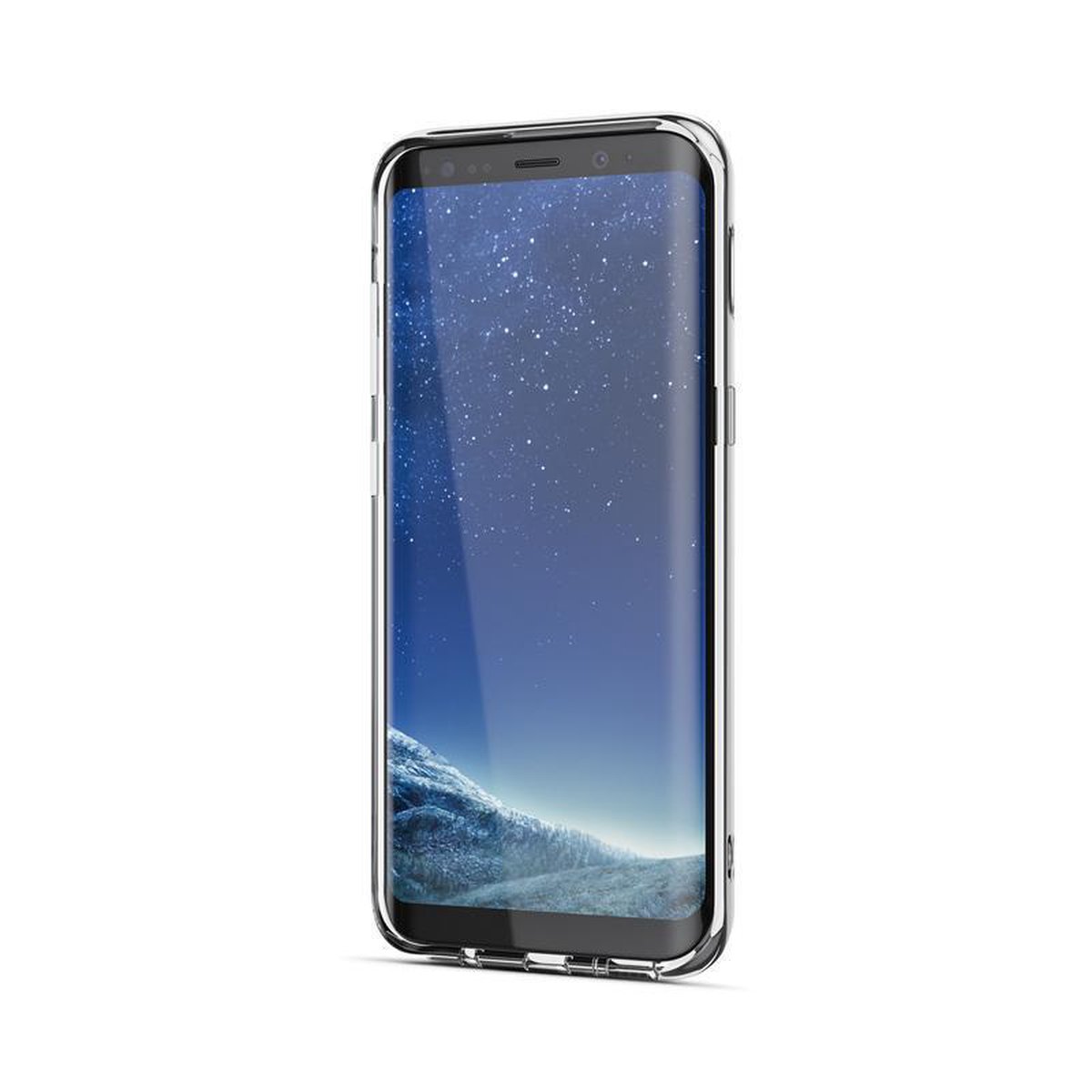 BeHello Samsung Galaxy S8+ Gel Siliconen Hoesje Transparant - Afbeelding 5
