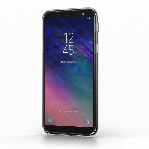 BeHello Samsung Galaxy A6 Gel Siliconen Hoesje Transparant