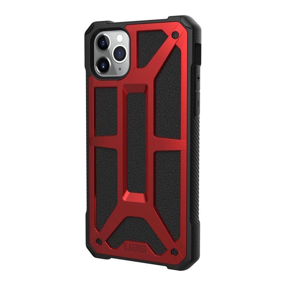 UAG Monarch Apple iPhone 11 Pro Max Backcover hoesje - Magma Red - Afbeelding 9