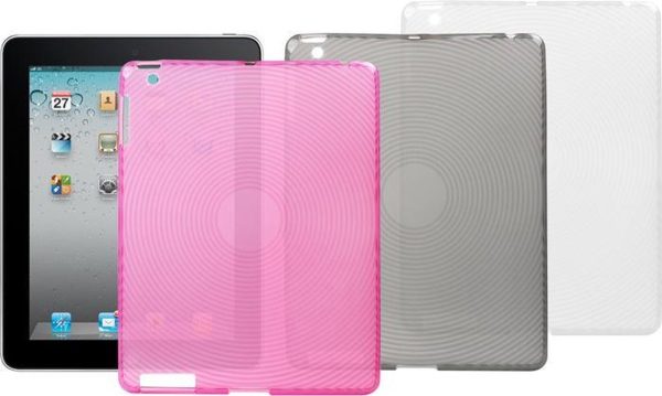 Muvit iPad 2 en iPad 3 Minigel Case Transparent with Waves (MUCLPSKIPA2001) - Afbeelding 3