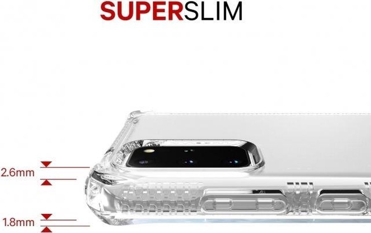 Samsung Galaxy A42 5G Hoesje - ITSkins - Level 2 SpectrumClear Serie - TPU Backcover - Transparant - Hoesje Geschikt Voor Samsung Galaxy A42 5G - Afbeelding 15