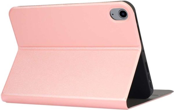 Just in Case PU Leather Book Case hoes voor iPad mini 6 - roze - Afbeelding 5