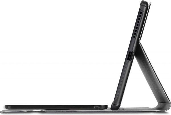 Lenovo Tab P11 Pro Toetsenbord Hoes hoesje - Just in Case - Effen Zwart - Kunstleer - Afbeelding 7