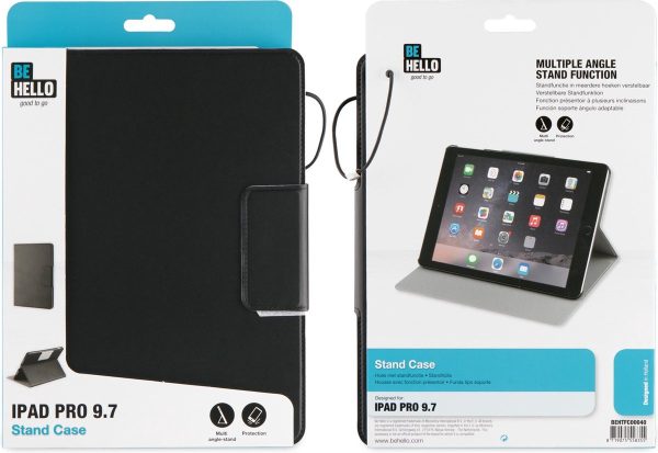 BeHello iPad Pro 9.7 Stand Case Black