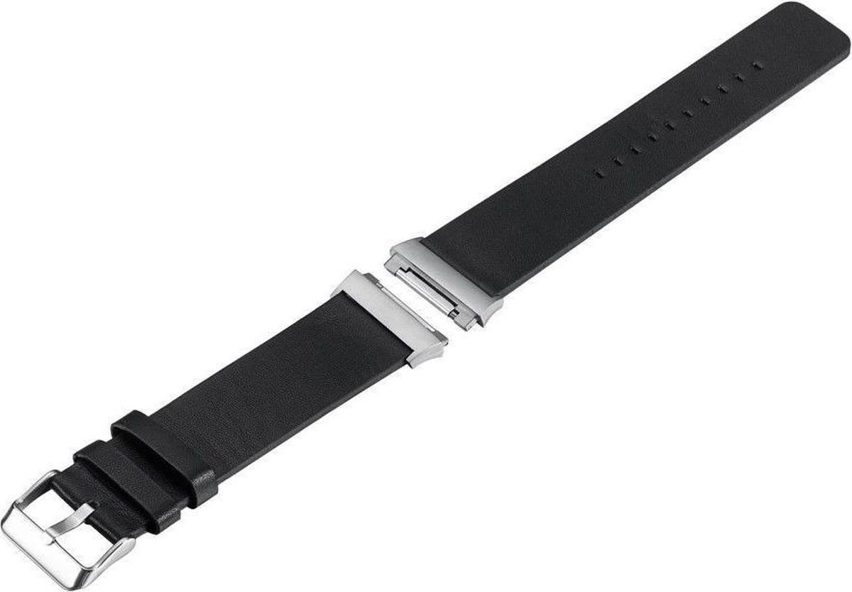 Just in Case Lederen armband voor Fitbit Ionic - zwart - Afbeelding 4