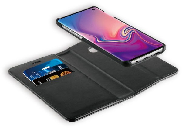 BeHello Samsung Galaxy S10 Hoesje I 2-in-1 Wallet Case met Ruimte Voor 3 Pasjes Zwart - Afbeelding 4