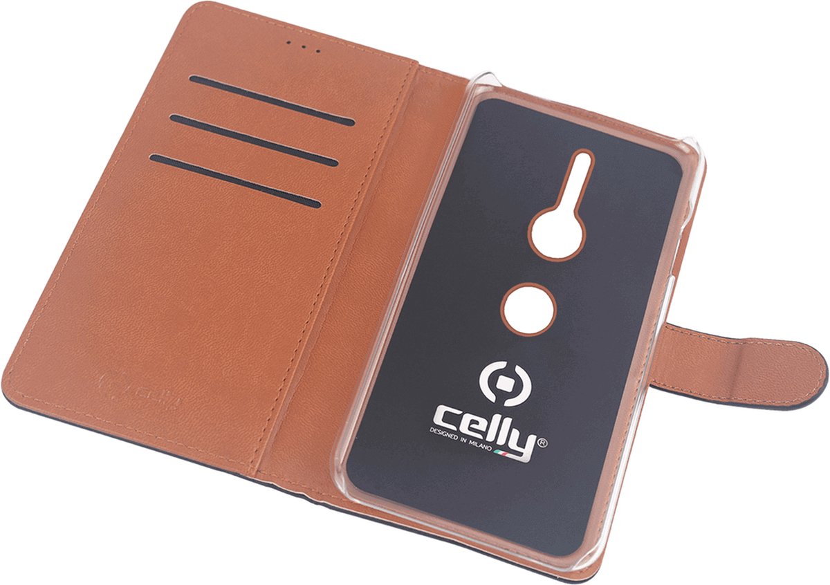 Celly Boekmodel Hoesje Sony Xperia XZ3 - Zwart - Afbeelding 3