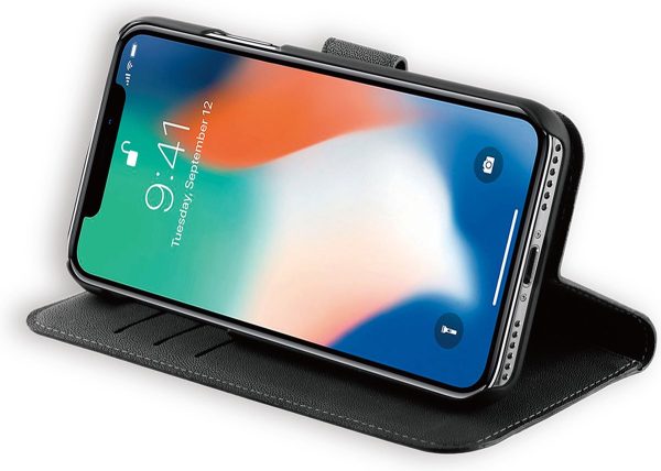 BeHello iPhone 11 Pro Max 2-in-1 Wallet Case Zwart - Afbeelding 9