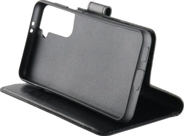 BeHello Samsung Galaxy S21+ Gel Wallet Hoesje - Zwart - Afbeelding 2