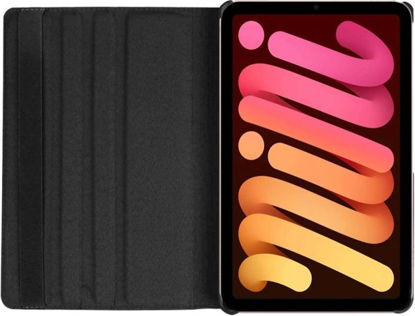 Just in Case Rotating 360 Case hoes voor iPad mini 6 - zwart