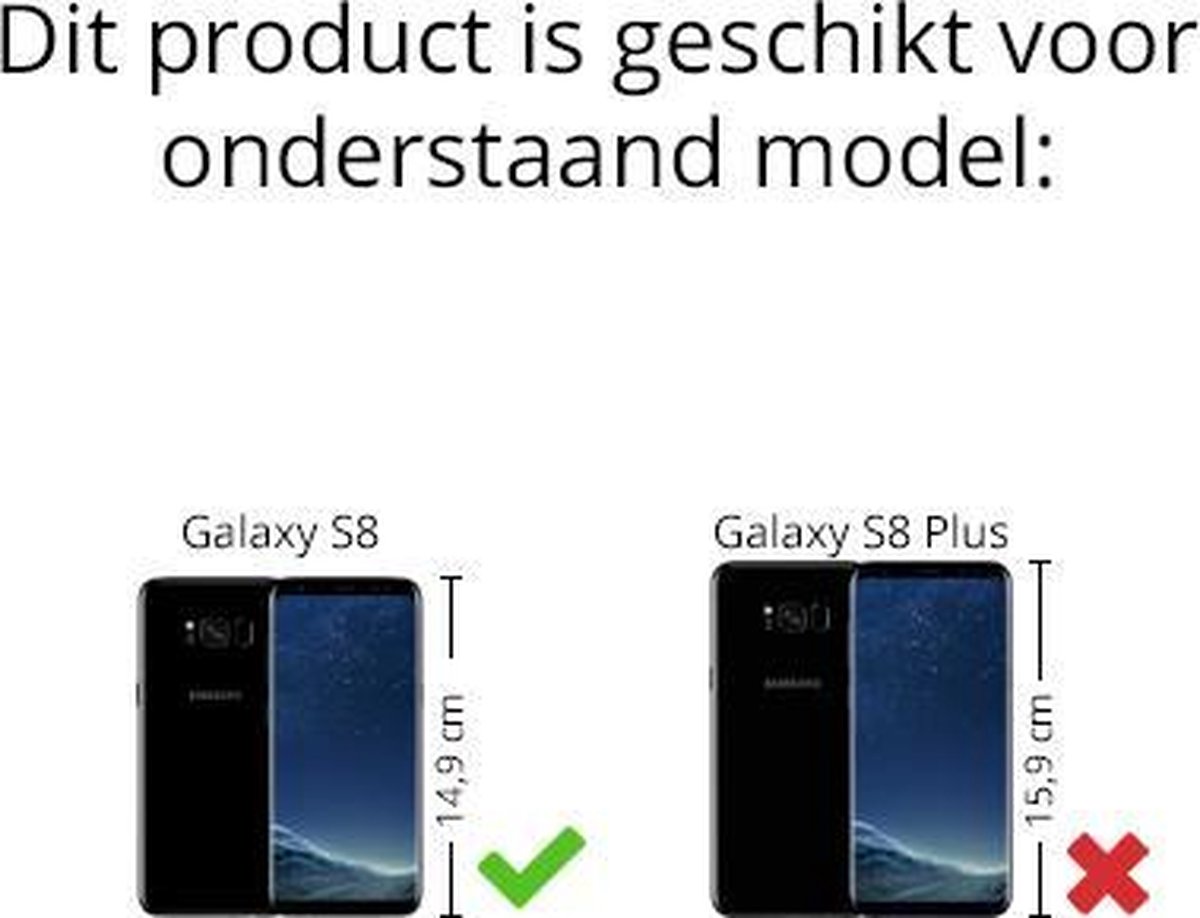 BeHello Samsung Galaxy S8 ThinGel Siliconen Hoesje Transparant - Afbeelding 5