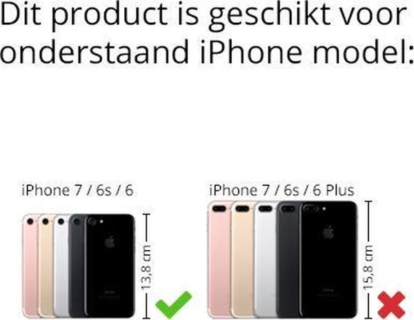 BeHello iPhone 8 / 7 / 6S / 6 Gel Siliconen Hoesje Mat Transparant - Afbeelding 5