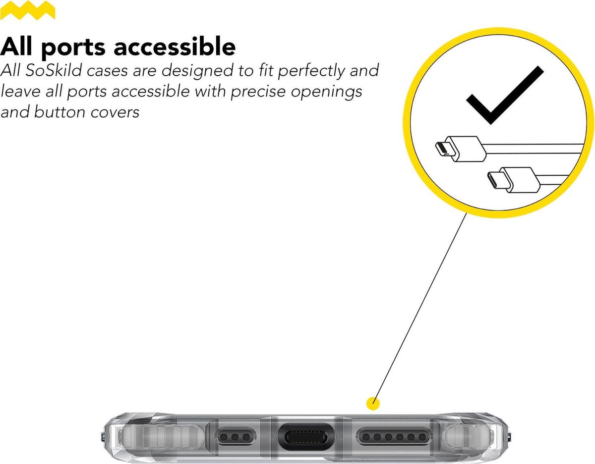 SoSkild iPhone 11 Pro Hoesje Absorb 2.0 Impact - Transparant - Afbeelding 13