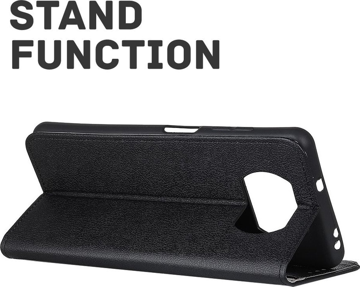 Just in Case Xiaomi Poco X3 / X3 Pro Book Case Zwart - Afbeelding 6