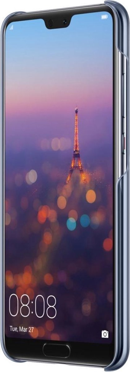 Color Case Hoesje Huawei P20 - Blauw - Afbeelding 2