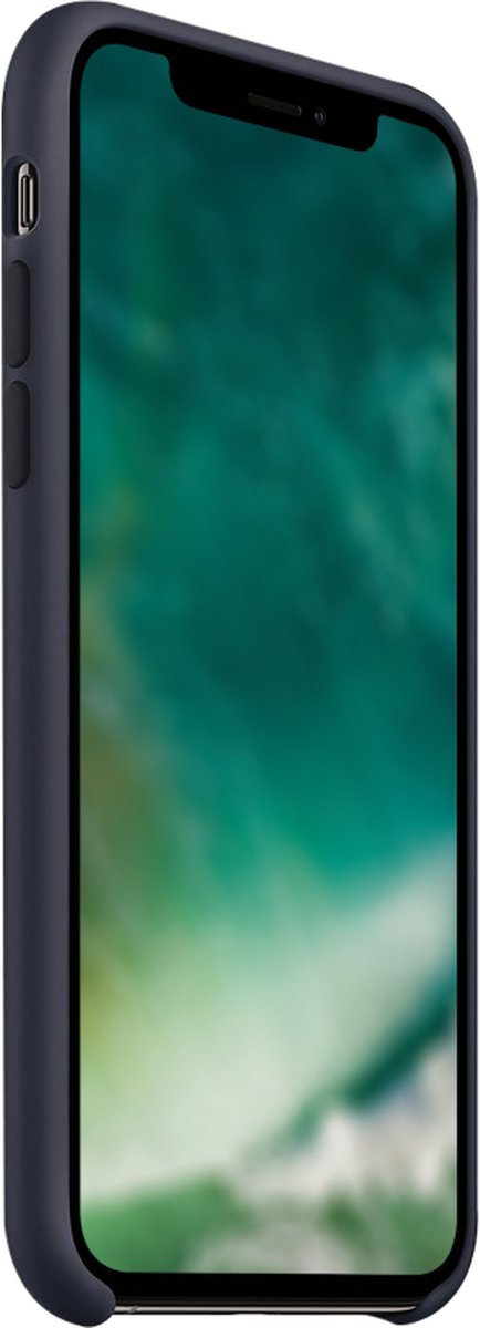 Xqisit - Siliconen iPhone 11 Hoesje | Blauw - Afbeelding 3
