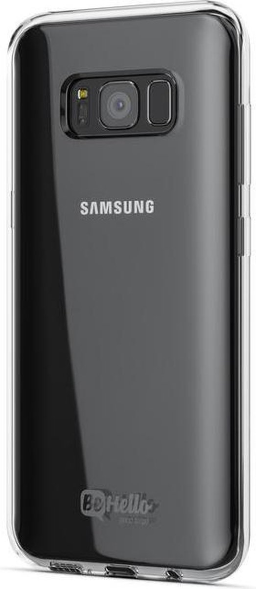 BeHello Samsung Galaxy S8+ Gel Siliconen Hoesje Transparant - Afbeelding 4